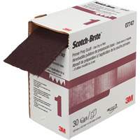Pr&eacute;paration de la couche d'appr&ecirc;t VFN Scotch-Brite, 4-3/4" x 180", Oxyde d'aluminium Les Distributions ICE
