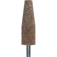 Gemini Vitrified Bond Mounted Point, A38, Aluminum Oxide, 1-1/2" Dia., 1-1/2" L, 60 Grit Les Distributions ICE