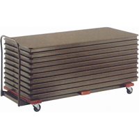 Flat Stacking Table Caddies, 97.5" W x 31.25" D x 36.25" H Les Distributions ICE