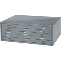 Classeurs en acier pour plans, 5 Tiroirs, 40-3/8" la x 29-3/8" p x 16-1/2" h Les Distributions ICE