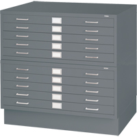 Classeurs en acier pour plans, 5 Tiroirs, 40-3/8" la x 29-3/8" p x 16-1/2" h Les Distributions ICE