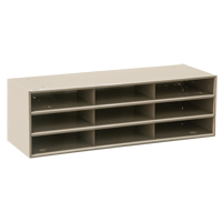 Organisateurs de donn&eacute;es, Stationnaire, 15 fentes, Acier, 33-3/4" la x 11 5/8" p x 17 3/4" h Les Distributions ICE