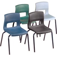Horizon Chairs, Plastic, Black Les Distributions ICE