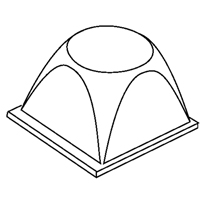 Bumpon Tapered Protective Bumpers Les Distributions ICE