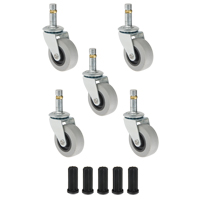 Steel Base Swivel Casters Les Distributions ICE