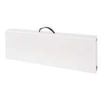 Folding Bench, Polyethylene, 72" L x 12" W x 17" H Les Distributions ICE