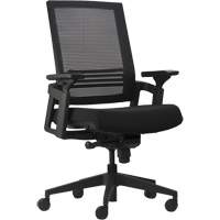 Chaises de bureau A-37 Activ, Mailles, Noir, Capacit&eacute; 275 lb Les Distributions ICE