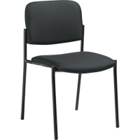 Chaises sans accoudoirs empilables, Tissu, Hauteur 32", Capacit&eacute; 300 lb, Charbon Les Distributions ICE