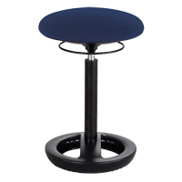 Chaise ergonomique Twixt, Stationnaire, Ajustable Hauteur, Capacit&eacute; 250 lb Les Distributions ICE