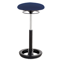 Chaise ergonomique Twixt, Stationnaire, Ajustable Hauteur, Capacit&eacute; 250 lb Les Distributions ICE