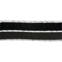Attache, Boucle et crochet, 15' x 3/4", Adh&eacute;sif, Noir Les Distributions ICE