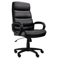 Chaise de bureau Activ s&eacute;rie A-601, Polyur&eacute;thane, Noir, Capacit&eacute; 275 lb Les Distributions ICE