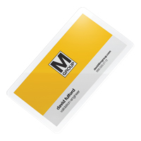 Swingline UltraClear Laminating Business Card Pouches Les Distributions ICE