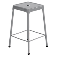 Tabouret en acier pour comptoir Safco, Stationnaire, Fixe Hauteur, Capacit&eacute; 250 lb Les Distributions ICE