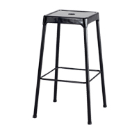 Tabouret en acier pour bistro Safco, Stationnaire, Fixe Hauteur, Capacit&eacute; 250 lb Les Distributions ICE