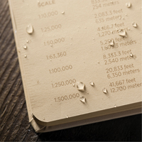 Livre reli&eacute;, Couverture rigide, Havane, 160 Pages, 4-5/8" , 7-1/4"  Les Distributions ICE