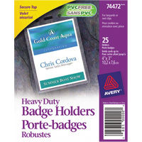Heavy-Duty Badge Holder Les Distributions ICE