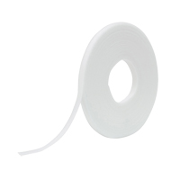 Ruban d'attaches One-Wrap, Boucle et crochet, 25 vg x 1/2", Auto-aggripant, Blanc Les Distributions ICE