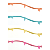 One-Wrap&reg; Cable Management Tape, Hook & Loop, 25 yds x 3/4", Self-Grip, Aqua Les Distributions ICE
