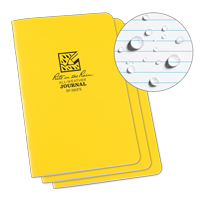 Notebook, Soft Cover, Yellow, 48 Pages, 4-5/8" W x 7" L Les Distributions ICE