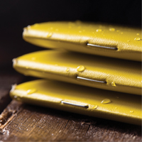 Notebook, Soft Cover, Yellow, 48 Pages, 4-5/8" W x 7" L Les Distributions ICE