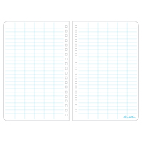 Side-Spiral Notebook, Soft Cover, Yellow, 64 Pages, 4-5/8" W x 7" L Les Distributions ICE