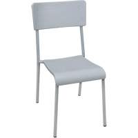 Ventura Stacking Chair, Polypropylene, 36" High, 300 lbs. Capacity, Grey Les Distributions ICE