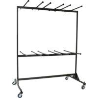 Double-Sided Folding Chair Caddy Les Distributions ICE