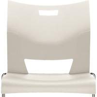 Duet Armless Training Chair, Plastic, 33-1/4" High, 350 lbs. Capacity, White Les Distributions ICE