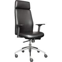 Fauteuil de cadre &agrave; dossier &eacute;lev&eacute; s&eacute;rie Activ, Polyur&eacute;thane/Vinyle, Noir, Capacit&eacute; 275 lb Les Distributions ICE