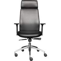 Fauteuil de cadre &agrave; dossier &eacute;lev&eacute; s&eacute;rie Activ, Polyur&eacute;thane/Vinyle, Noir, Capacit&eacute; 275 lb Les Distributions ICE