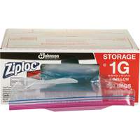 Sacs d'entreposage alimentaire &agrave; double fermeture &agrave; glissi&egrave;re de Ziploc Les Distributions ICE
