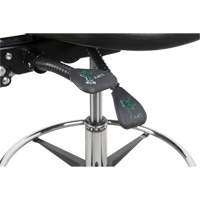 Heavy-Duty Ergonomic Stool, Stationary, Adjustable Height, 250 lbs. Capacity Les Distributions ICE