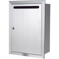 Recessed Collection Box, Wall -Mounted, 16-3/16" x 11-3/4", Aluminum Les Distributions ICE