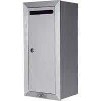Collection Box, Surface -Mounted, 16-3/16" x 6-3/8", Aluminum Les Distributions ICE