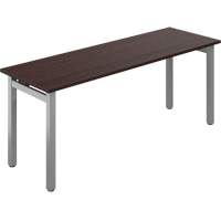 Newland Table Desk, 29-7/10" L x 72" W x 29-3/5" H, Dark Brown Les Distributions ICE
