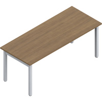 Newland Table Desk, 29-7/10" L x 72" W x 29-3/5" H, Cherry Les Distributions ICE