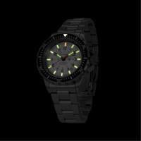Arctic Edition Large Diver's Automatic GSAR Watch with Stainless Steel Bracelet, Digital, Battery Operated, 41 mm, Silver Les Distributions ICE