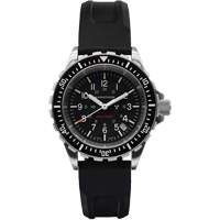 Large Diver's Quartz Watch, Digital, Battery Operated, 41 mm, Black Les Distributions ICE