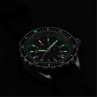 Large Diver's Quartz Watch, Digital, Battery Operated, 41 mm, Black Les Distributions ICE