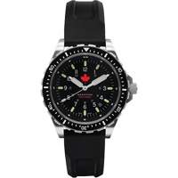 Red Maple Jumbo Diver's Quartz Watch, Digital, Battery Operated, 46 mm, Black Les Distributions ICE