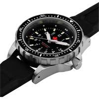 Red Maple Jumbo Diver's Quartz Watch, Digital, Battery Operated, 46 mm, Black Les Distributions ICE