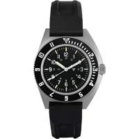 Steel Navigator Watch on 3-Piece Rubber Strap Kit, Digital, Battery Operated, 41 mm, Black Les Distributions ICE