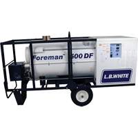 Radiateur portable &agrave; chauffage indirect Foreman 500, Chaleur radiante, Gaz naturel, 500000 BTU/H Les Distributions ICE
