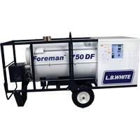 Radiateur portable &agrave; chauffage indirect Foreman 750, Chaleur radiante, Gaz naturel, 750000 BTU/H Les Distributions ICE