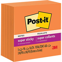 Post-it&reg; Super Sticky Notes Les Distributions ICE