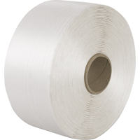 Bonded Cord Strapping, Polyester Cord, 1/4" W x 7800' L, Manual Grade Les Distributions ICE