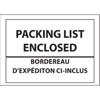 Packing List Envelopes, 4" L x 5" W, Backloading Style Les Distributions ICE