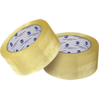 Box Sealing Tape, Hot Melt Adhesive, 2 mils, 48 mm (1-22/25") x 100 m (328') Les Distributions ICE