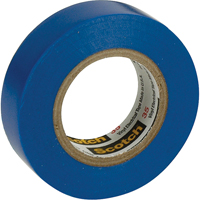 Rubans en vinyle pour codage en couleurs 35 Scotch, 12,7 mm (1/2") x 20,1 m (66'), Bleu, 7 mils Les Distributions ICE